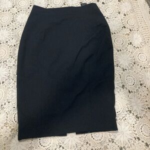 H&M black pencil skirt size 8